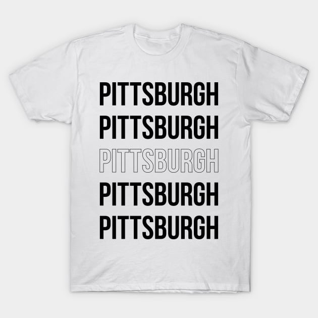 Pittsburgh, Pennsylvania T-Shirt by whereabouts